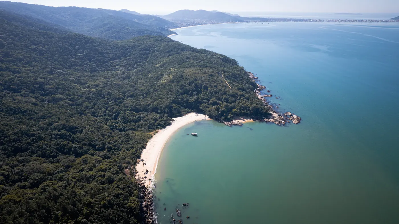 Costeira de Zimbros vista do alto